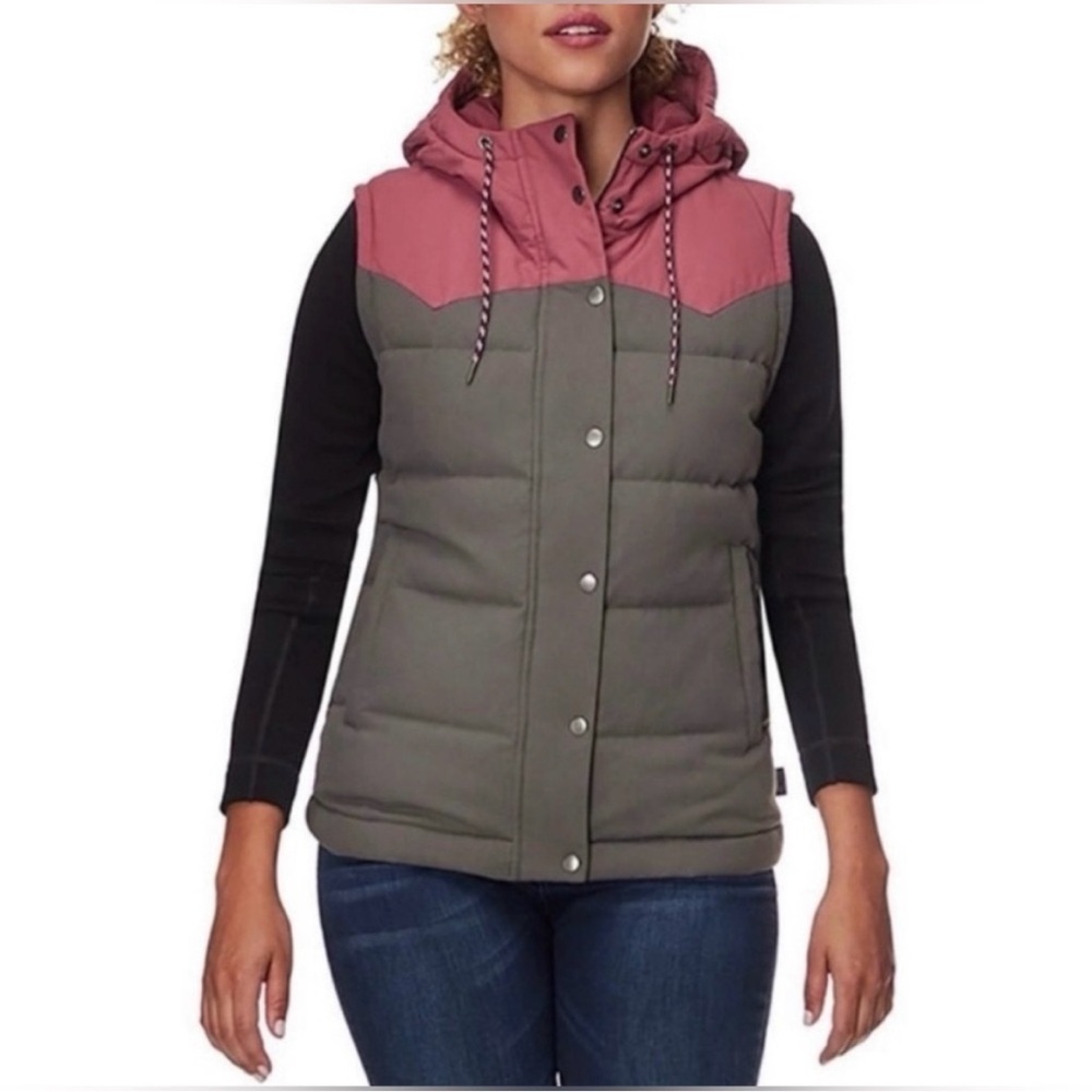 Women's Patagonia Two-Tone Hooded Vest